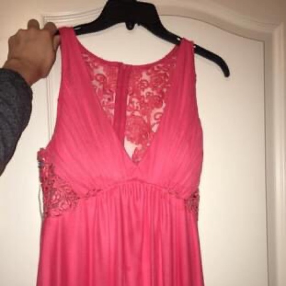 Formal dress with sequin back